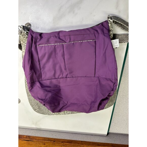 Travelon Snake Print Crossbody Purse & Wallet, Anti-Theft & Expandable Bag - Picture 8 of 16